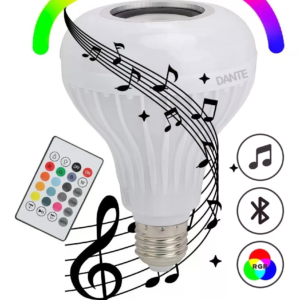 Lámpara o Bombillo LED RGB Bluetooth Con Parlantes y Control Remoto - Súper Oferta de Liquidación