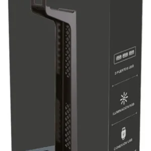 Base o Soporte de Auriculares RGB – Netmak NM-HS430