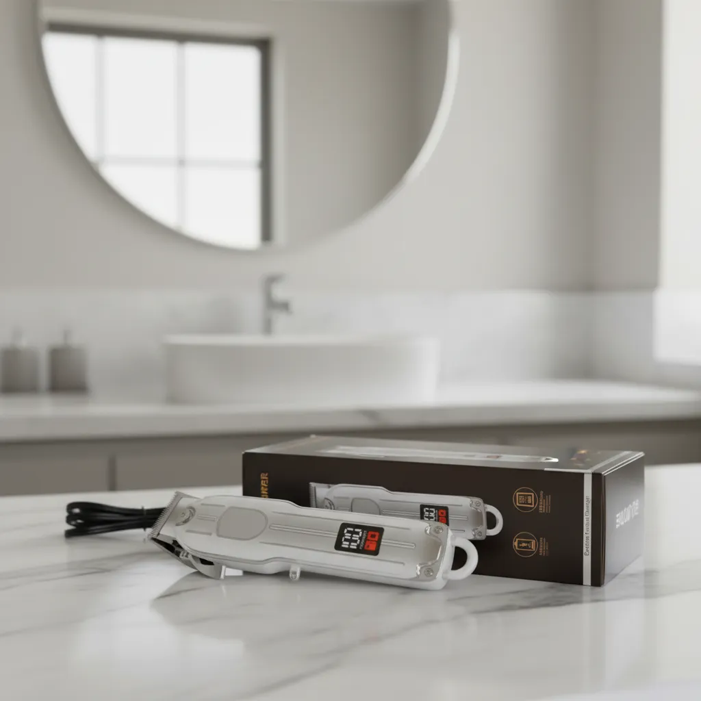 Afeidadora Pro - Professional Hair Clipper VBT-808 Plateado - Image 9