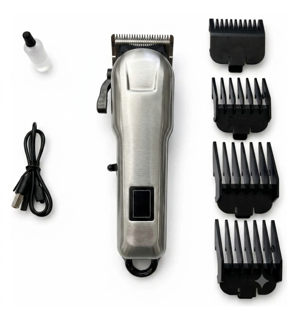 Afeidadora Pro - Professional Hair Clipper VBT-808 Plateado