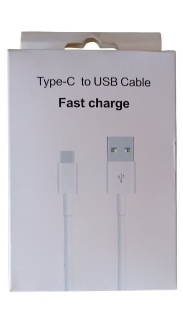Cable USB Tipo A a C Cargador Rápido